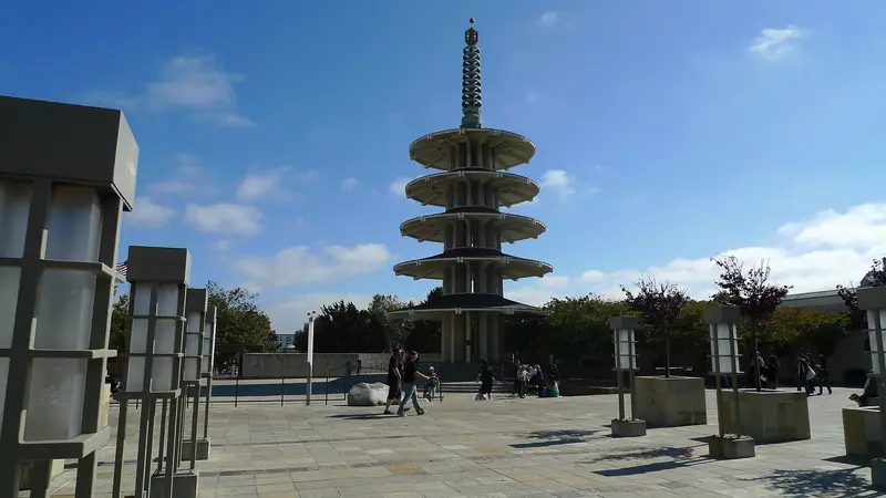 Japantown shopping district in San Francisco
